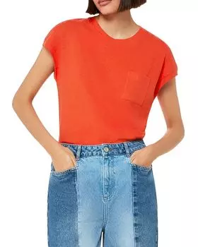 Футболка Ember из микса льна с карманами Whistles