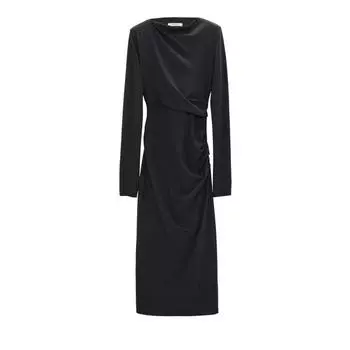 Футболка emotional essence ii kleid 979 dark charcoal Dorothee Schumacher, серый