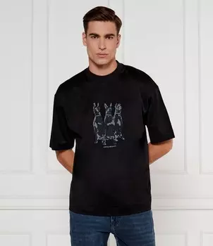 Футболка Emporio Armani Regular Fit, черный