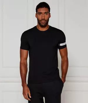 Футболка Emporio Armani Regular Fit, черный / белый