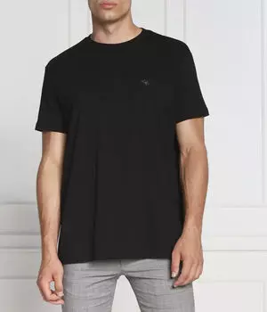 Футболка Emporio Armani с короткими рукавами, черный