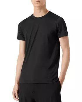 Футболка Emporio Armani с круглым вырезом, черный