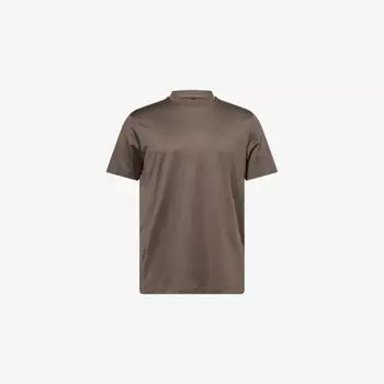 Футболка Emporio Armani с логотипом на спине, зелено-коричневый