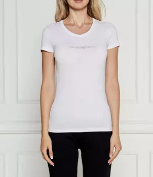 Футболка Emporio Armani Slim Fit, белый