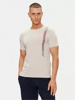 Футболка Emporio Armani Underwear, бежевый