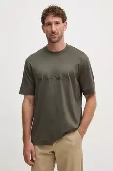 Футболка Emporio Armani, зеленый