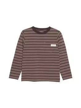 Футболка EN FANT, цвет Chocolate/Light brown