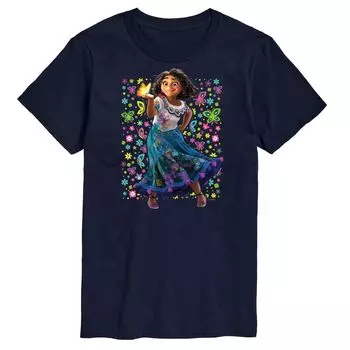 Футболка Encanto Mirabel от Big & Tall Disney, Blue Licensed Character, синий