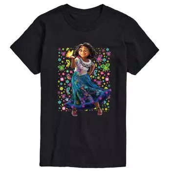 Футболка Encanto Mirabel от Big & Tall Disney Licensed Character, черный