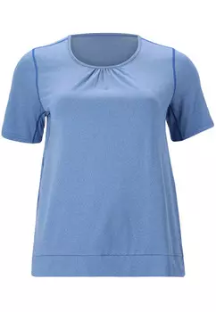 Футболка Endurance Q Funktions BREE MELANGE, цвет 2160 Ultramarine