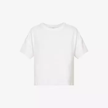 Футболка Energy свободного кроя из эластичного джерси Vuori, белый