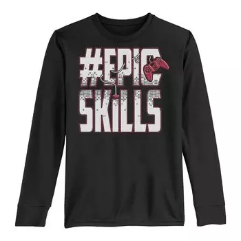 Футболка #Epic Skills Controller с длинными рукавами для мальчиков 8–20 лет Licensed Character