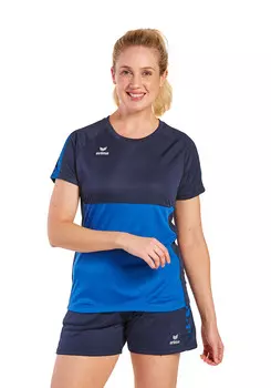 Футболка erima Six Wings, цвет new royal/new navy