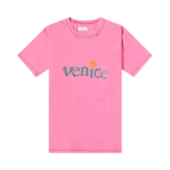 Футболка ERL Venice 'Pink', розовый