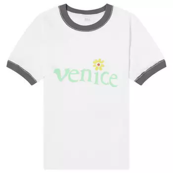 Футболка Erl Venice T-Shirt, белый