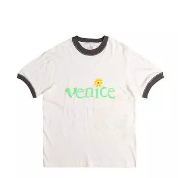 Футболка Erl Venice T-Shirt Knit ERL, белый