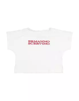 Футболка Ermanno Scervino Junior, кремовый