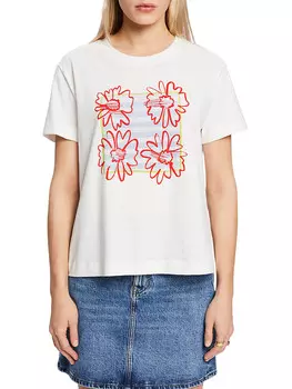 Футболка ESPRIT, белый