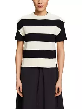 Футболка ESPRIT, цвет beige/schwarz