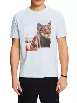 Футболка ESPRIT, голубой