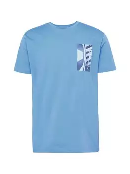 Футболка Esprit, голубой/темно-синий