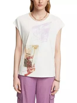 Футболка ESPRIT, кремовый