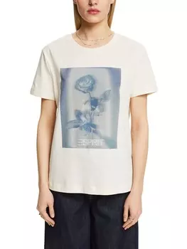 Футболка ESPRIT, кремовый