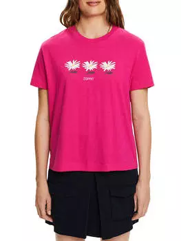 Футболка ESPRIT Shirt, розовый