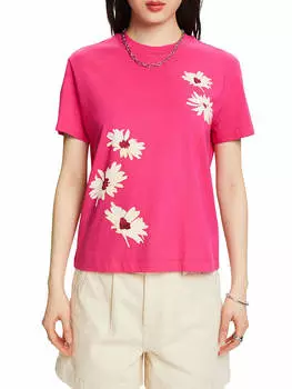 Футболка ESPRIT Shirt, розовый