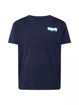 Футболка Esprit, синий/темно-синий