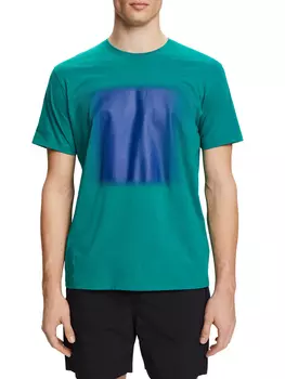 Футболка ESPRIT, зеленый
