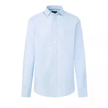 Футболка essential fine bengal stripe 513sky blue Hackett, синий