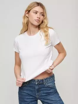 Футболка Essential Logo из органического хлопка 90-х годов Superdry, оптика