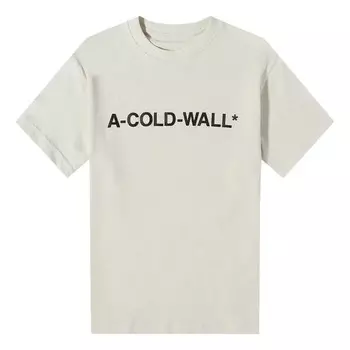 Футболка essential logo t-shirt 'bone' A-Cold-Wall*, белый