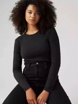 Футболка Essential с длинными рукавами Levi's, цвет Caviar - Black