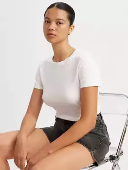 Футболка Essential с короткими рукавами Levi's, белый