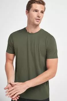 Футболка Essential с круглым вырезом Next, зеленый