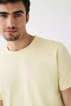 Футболка Essential с круглым вырезом Next, желтый