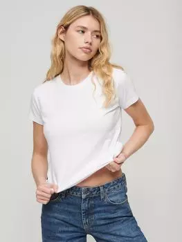 Футболка Essential с логотипом 90-х годов Superdry, оптика