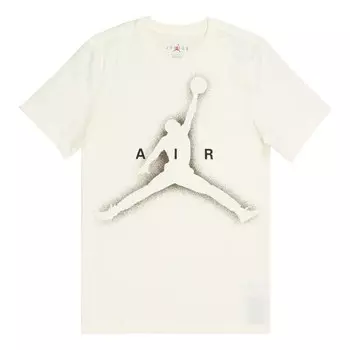 Футболка essentials stencil graphic tee 'sail' Air Jordan, мультиколор