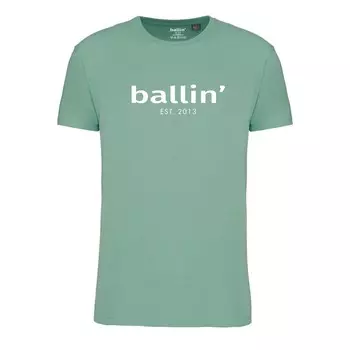 Футболка est 2013 рубашка обычного кроя Ballin, зеленый