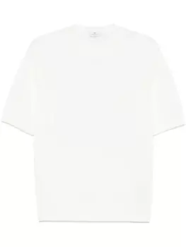 Футболка ETRO Pegaso с вышивкой, белый