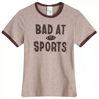 Футболка Eve bad at sport Nudie Jeans Co, бежевый