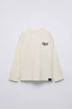 Футболка everlast worldwide inc ZARA, белый