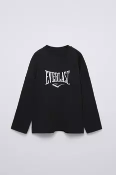 Футболка everlast worldwide inc ZARA, черный