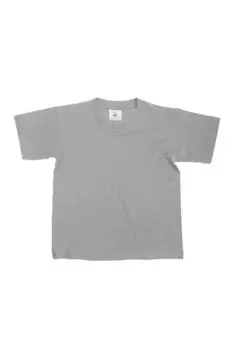 Футболка Exact 150 с короткими рукавами B&C, серый