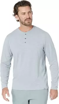Футболка Explorer Slub с длинными рукавами Henley L.L.Bean, цвет Quarry Gray