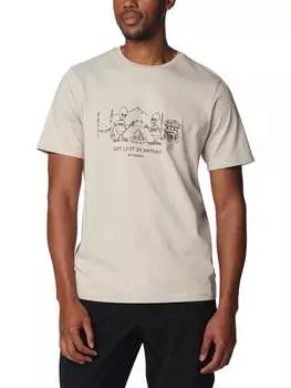 Футболка Explorers Canyon Columbia, бежевый