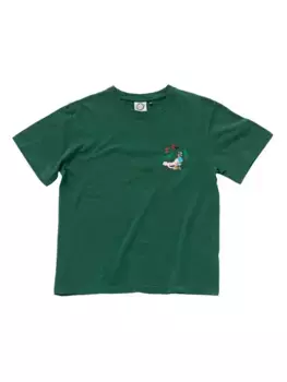 Футболка Exploring Jurassic из органического хлопка CARNE BOLLENTE, зеленый