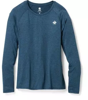 Футболка EZ Tee с длинными рукавами — женская rabbit, синий